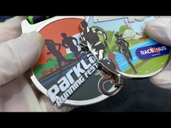 Çinko Alaşım Metal Spor Madalyası Taekwondo Karate Judo Koşu Futbol Özel 2D 3D Ödülü